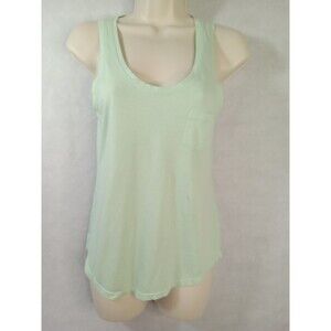 Express womens XS Tank Top‎ Green With Pocket